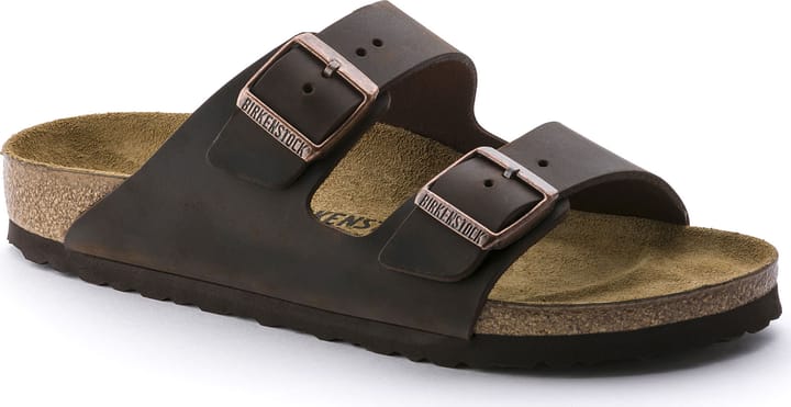 Birkenstock Unisex Arizona Oiled Leather Regular Habana Birkenstock