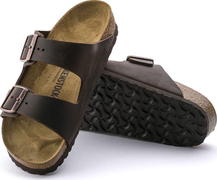 Birkenstock Unisex Arizona Oiled Leather Regular Habana Birkenstock