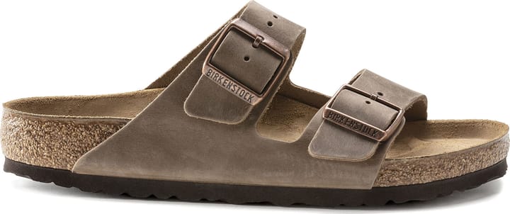 Birkenstock Unisex Arizona Oiled Leather Regular Tabacco Brown Birkenstock