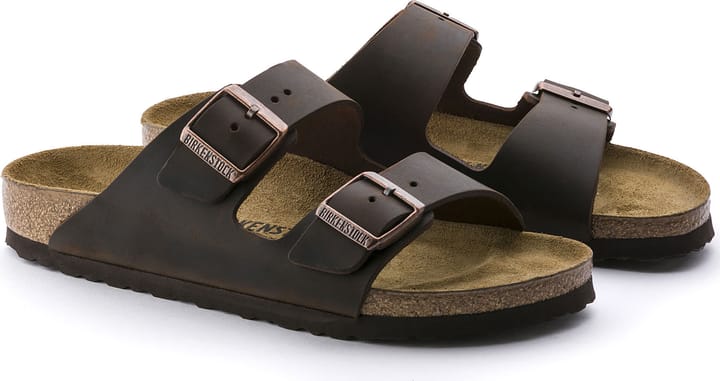 Birkenstock Unisex Arizona Oiled Leather Regular Habana Birkenstock