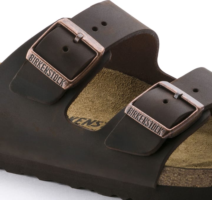 Birkenstock Unisex Arizona Oiled Leather Regular Habana Birkenstock