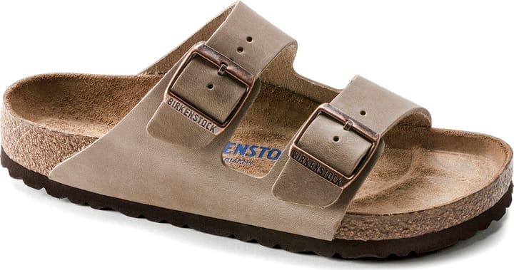 Birkenstock Arizona Oiled Nubuck Leather Soft Footbed Regular Tabacco Brown Birkenstock