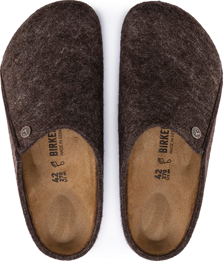 Birkenstock Unisex Zermatt Wool Felt Regular Mocha Birkenstock