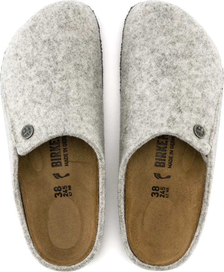 Birkenstock Unisex Zermatt Wool Felt Regular Light Grey Birkenstock