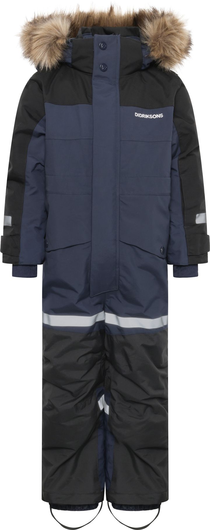 Didriksons Kids' Bjärven Coverall 4 Navy Didriksons