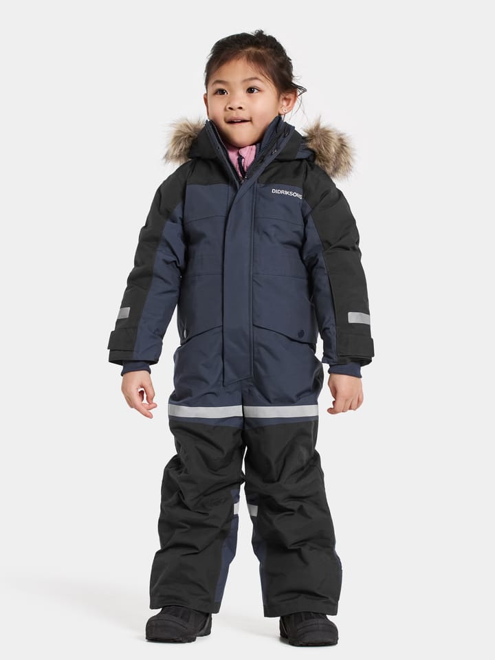 Didriksons Kids' Bjärven Coverall 4 Navy Didriksons Didriksons Kids' Bjärven Coverall 4 Navy Didriksons