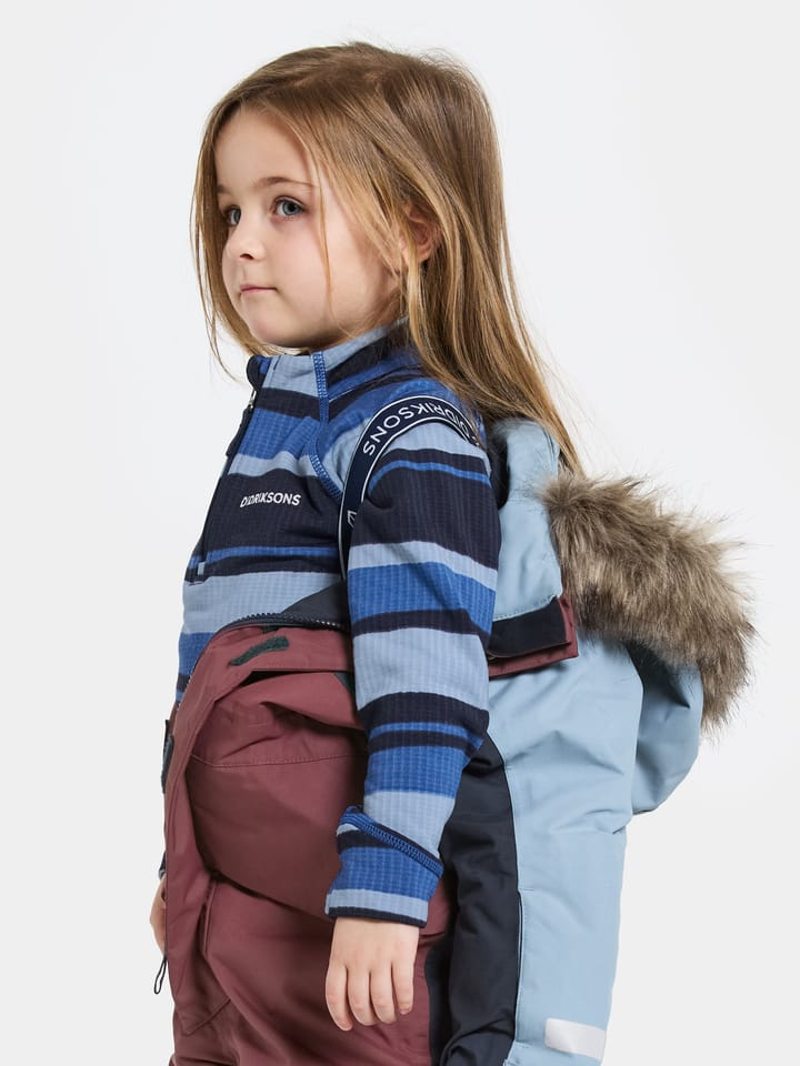 Didriksons Kids' Bjärven Coverall 4 Anemon Red Didriksons