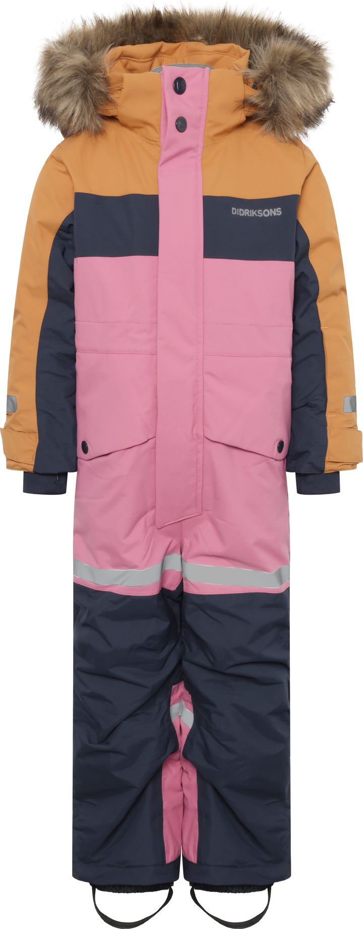 Didriksons Kids' Bjärven Coverall 4 Heather Pink Didriksons