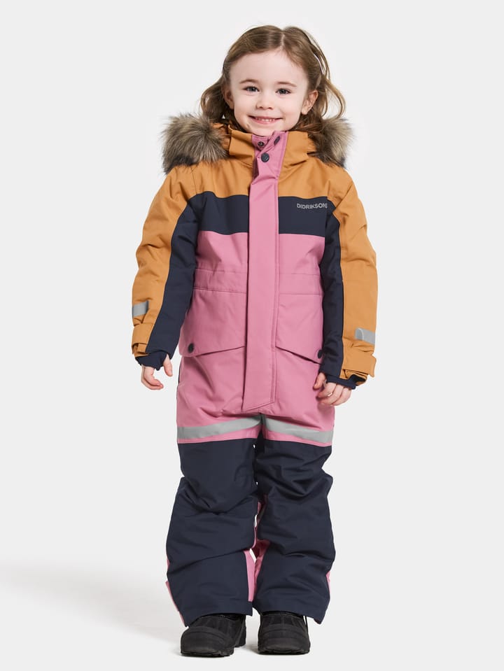 Didriksons Kids' Bjärven Coverall 4 Heather Pink Didriksons Didriksons Kids' Bjärven Coverall 4 Heather Pink Didriksons