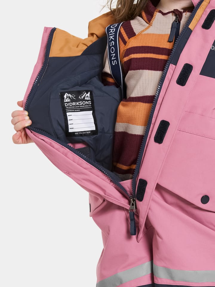 Didriksons Kids' Bjärven Coverall 4 Heather Pink Didriksons Didriksons Kids' Bjärven Coverall 4 Heather Pink Didriksons