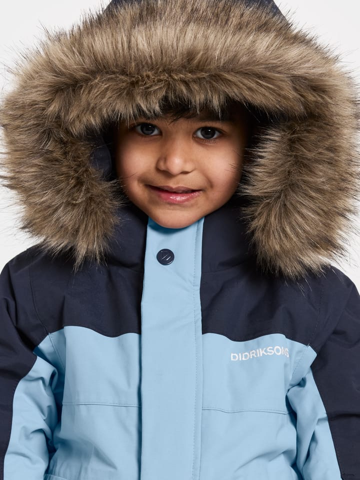Didriksons Kids' Bjärven Coverall 4 Cloud Blue Didriksons