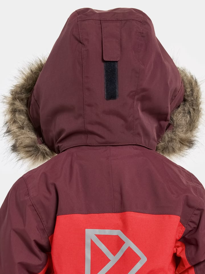 Didriksons Kids' Bjärven Coverall 4 Pomme Red Didriksons