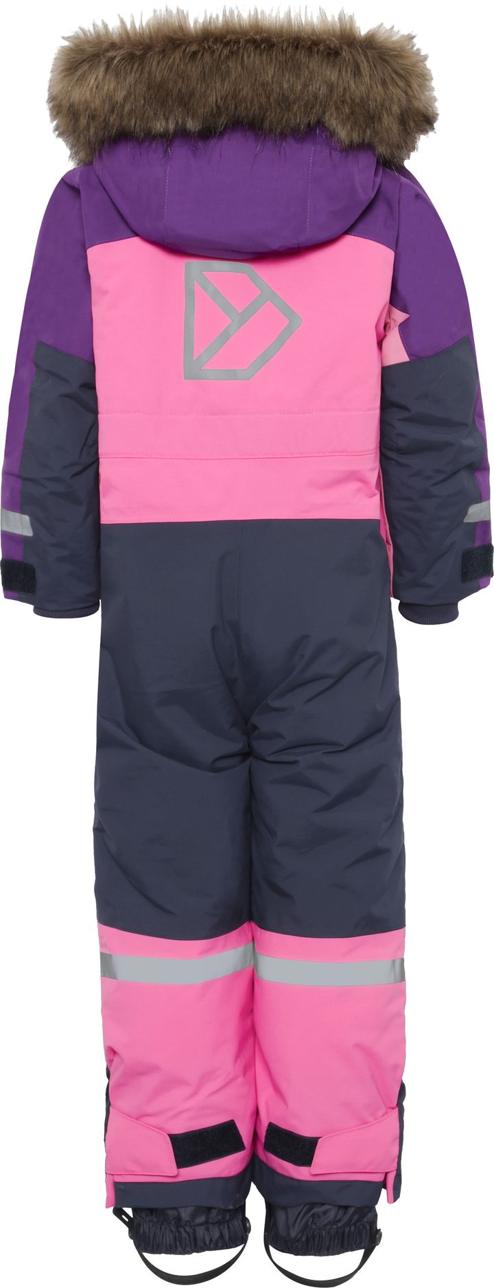 Didriksons Kids' Bjärven Coverall 4 Sweet Pink Didriksons