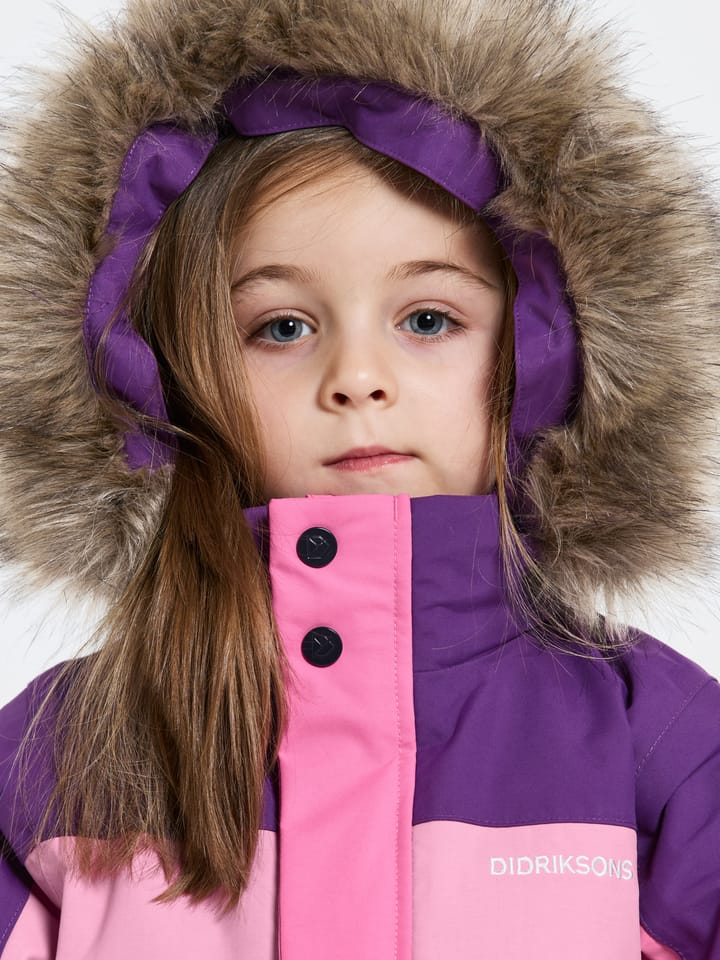 Didriksons Kids' Bjärven Coverall 4 Sweet Pink Didriksons Didriksons Kids' Bjärven Coverall 4 Sweet Pink Didriksons