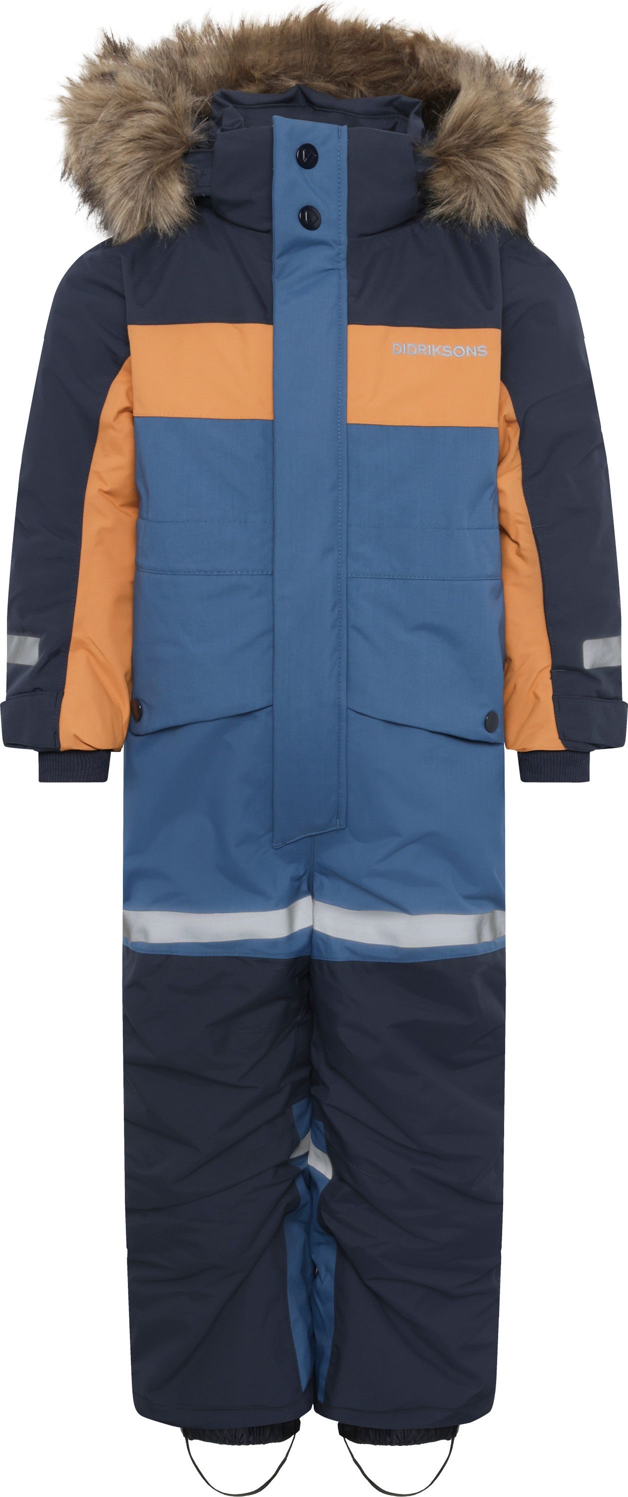 Didriksons Kids' Bjärven Coverall 4 Galaxy Blue