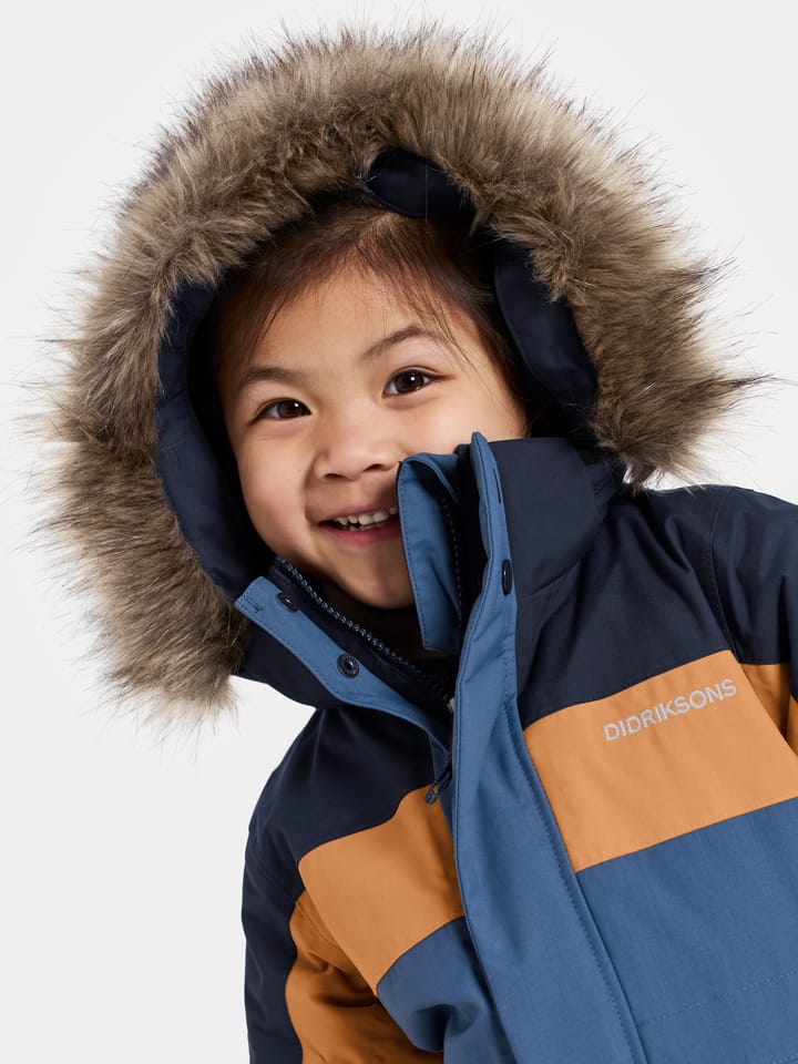 Didriksons Kids' Bjärven Coverall 4 Galaxy Blue Didriksons