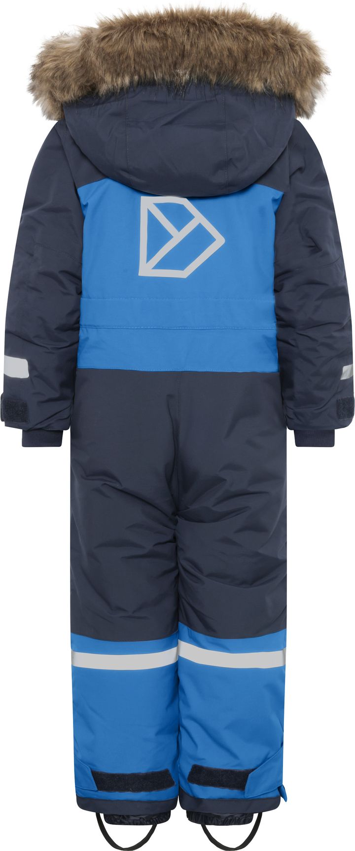 Didriksons Kids' Bjärven Coverall 4 Sapphire Blue Didriksons