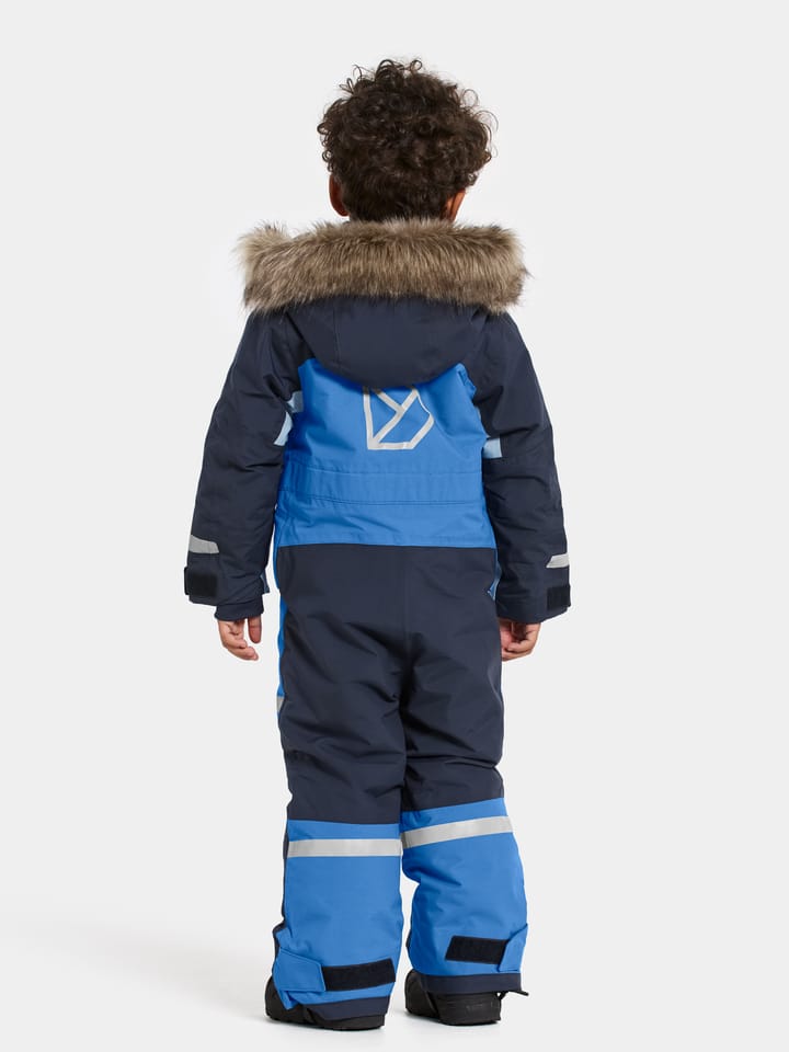 Didriksons Kids' Bjärven Coverall 4 Sapphire Blue Didriksons