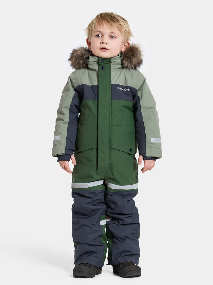 Didriksons Kids' Bjärven Coverall 4 Light Moss Didriksons Didriksons Kids' Bjärven Coverall 4 Light Moss Didriksons