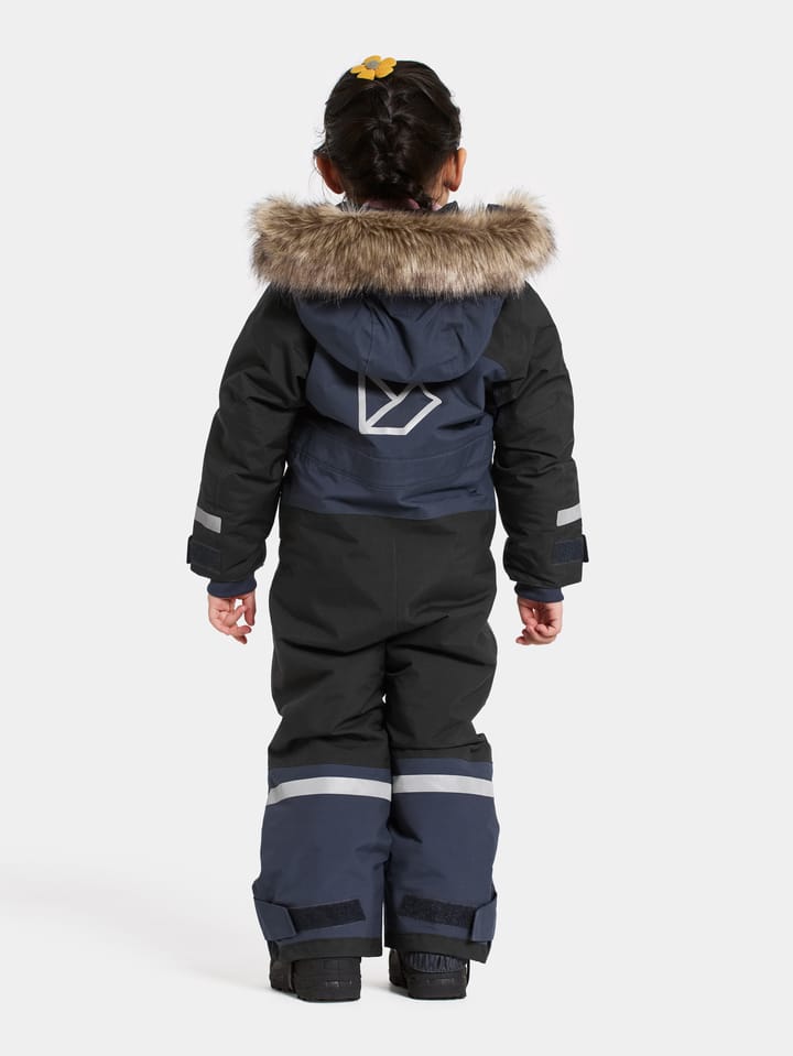 Didriksons Kids' Bjärven Coverall Navy Didriksons