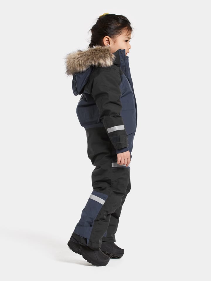 Didriksons Kids' Bjärven Coverall Navy Didriksons