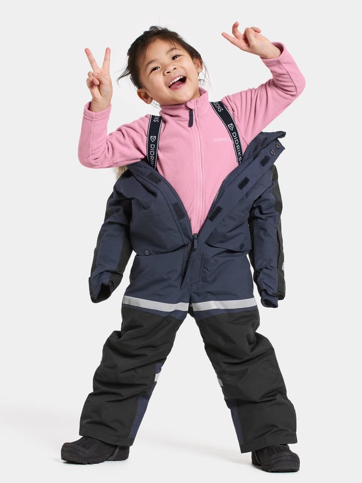 Didriksons Kids' Bjärven Coverall Navy Didriksons