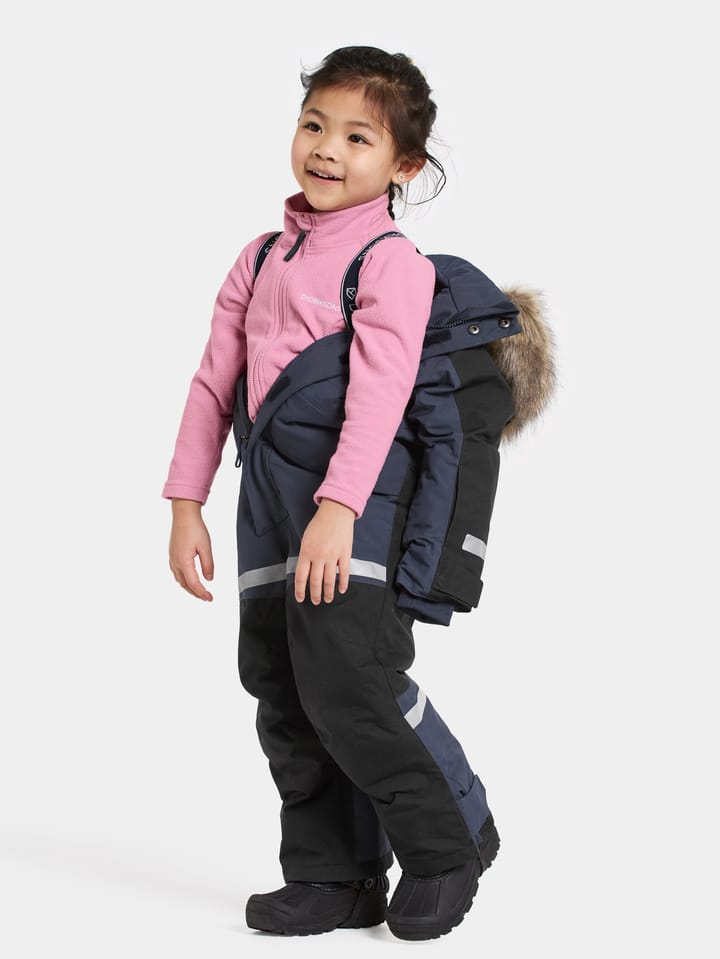 Didriksons Kids' Bjärven Coverall Navy Didriksons