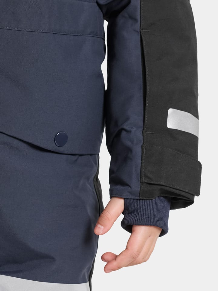 Didriksons Kids' Bjärven Coverall Navy Didriksons