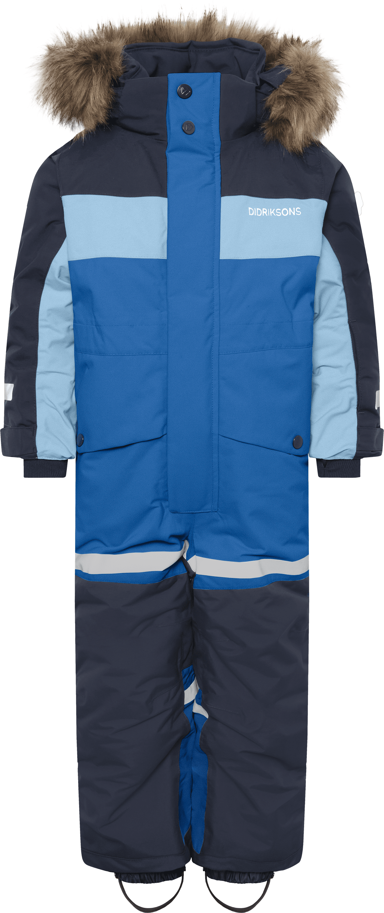 Didriksons Kids' Bjärven Coverall Ultramarine