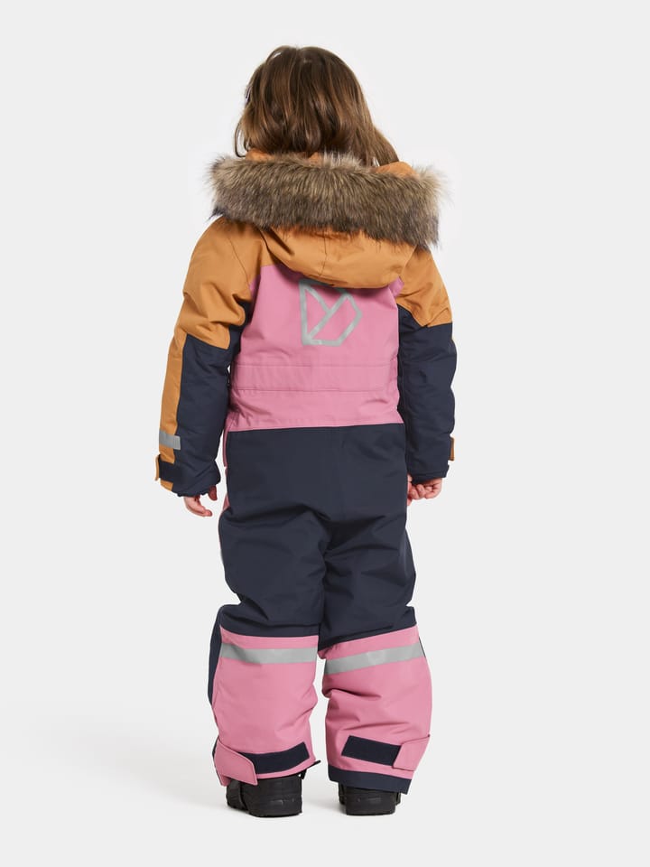 Didriksons Kids' Bjärven Coverall Heather Pink Didriksons