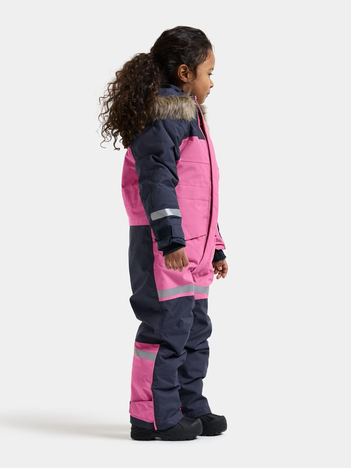 Didriksons Kids' Bjärven Coverall Heather Pink Didriksons