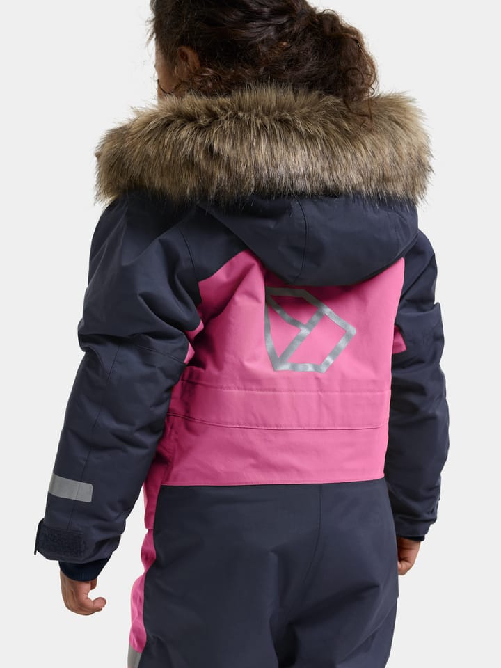 Didriksons Kids' Bjärven Coverall Heather Pink Didriksons