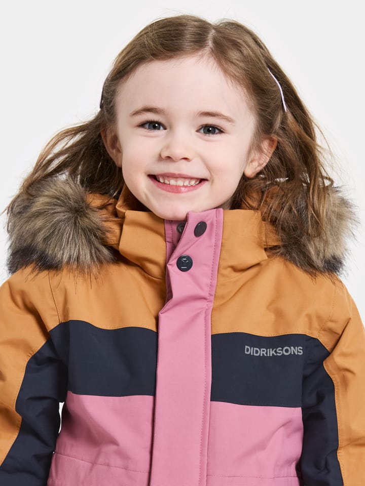 Didriksons Kids' Bjärven Coverall Heather Pink Didriksons