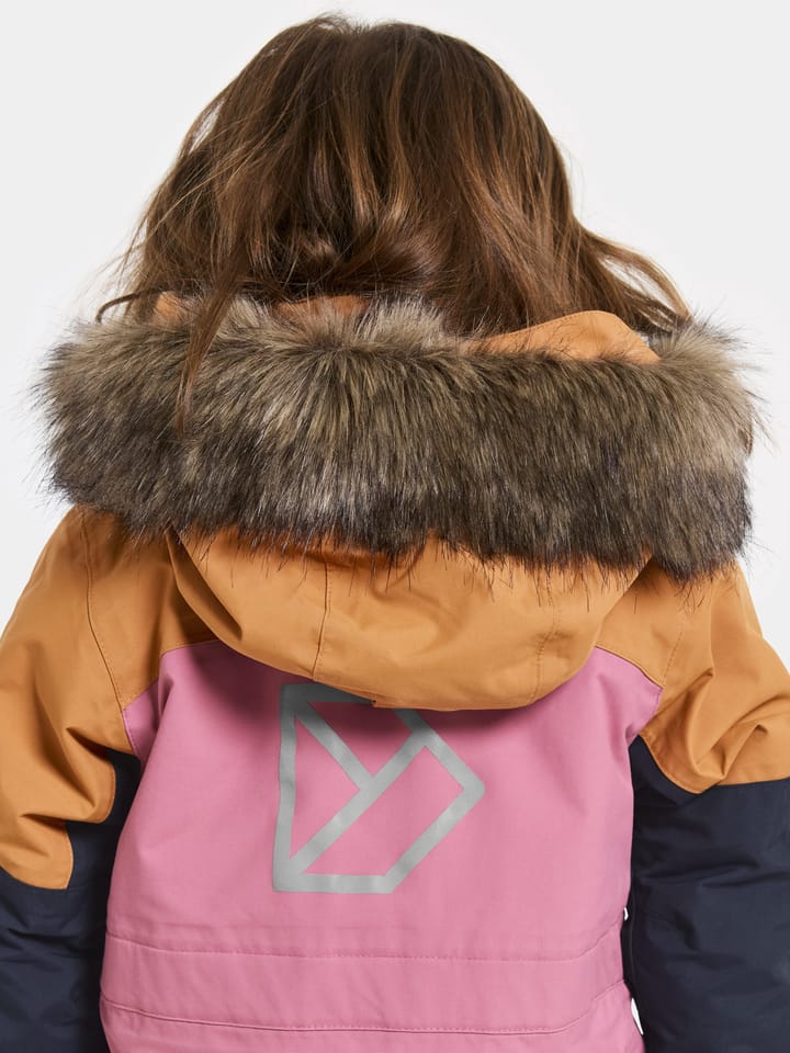 Didriksons Kids' Bjärven Coverall Heather Pink Didriksons