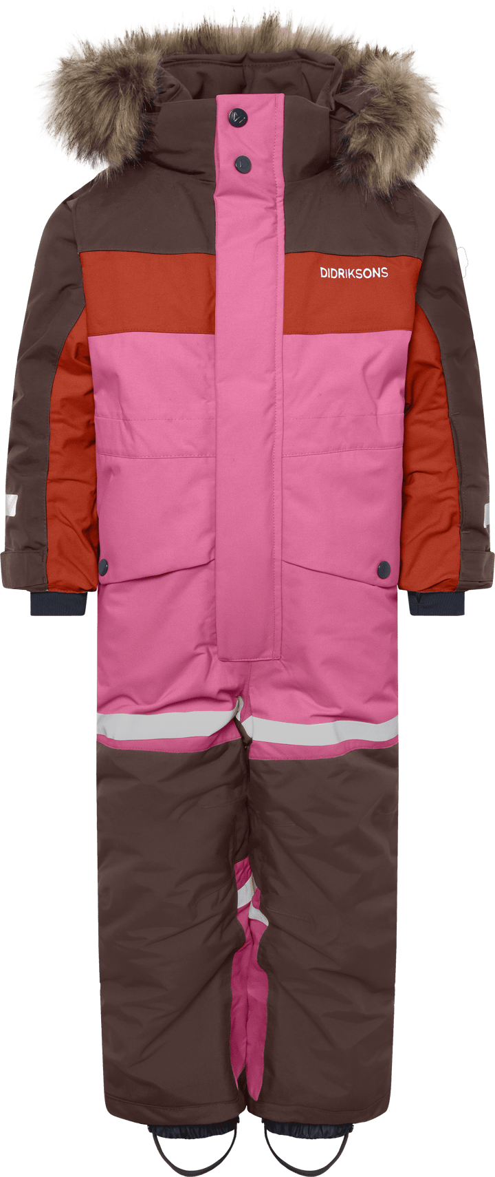 Didriksons Kids' Bjärven Coverall Shadow Brown Didriksons