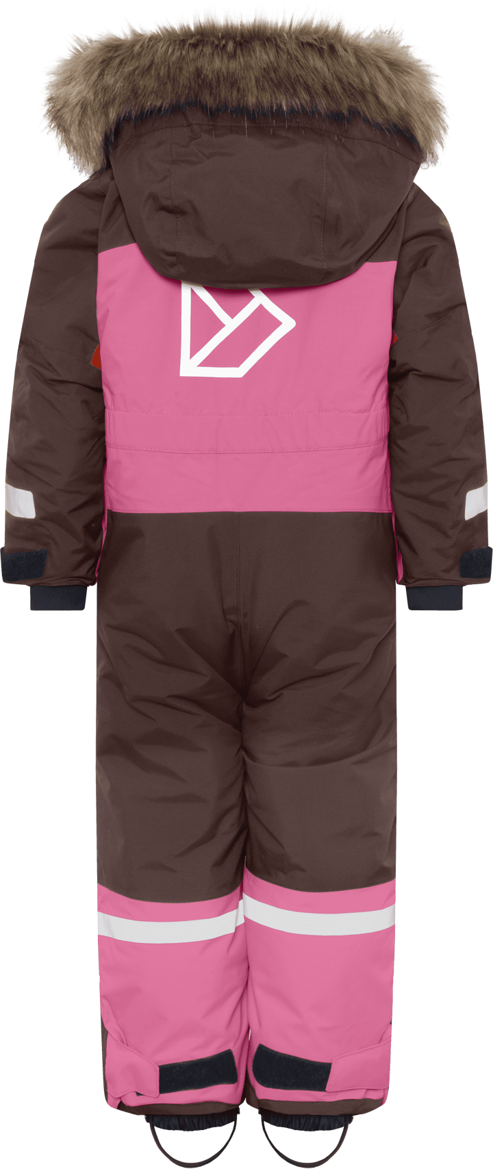 Didriksons Kids' Bjärven Coverall Shadow Brown Didriksons
