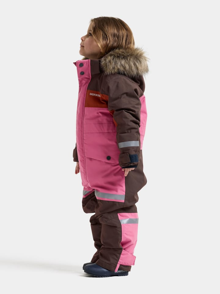 Didriksons Kids' Bjärven Coverall Shadow Brown Didriksons