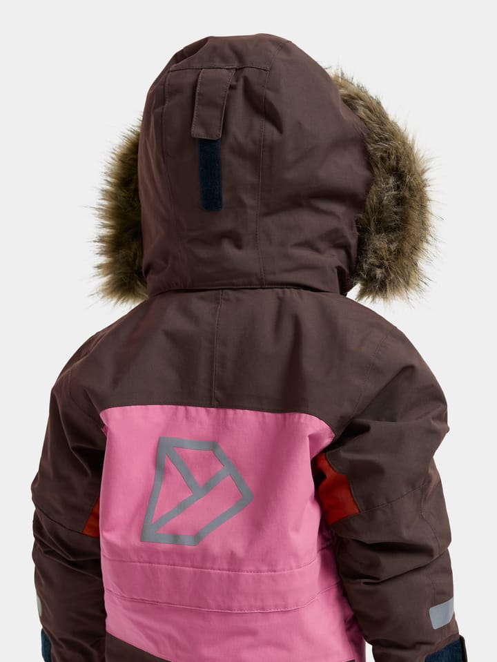 Didriksons Kids' Bjärven Coverall Shadow Brown Didriksons