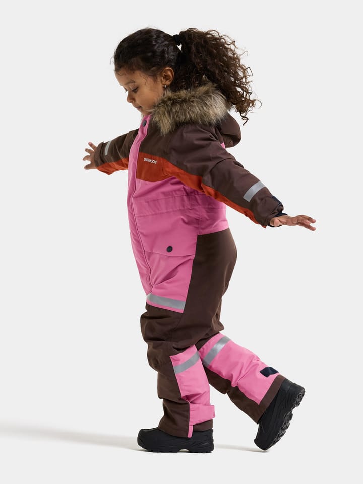 Didriksons Kids' Bjärven Coverall Shadow Brown Didriksons