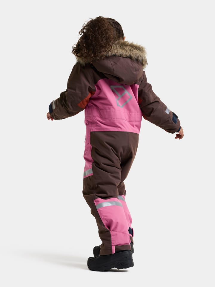 Didriksons Kids' Bjärven Coverall Shadow Brown Didriksons