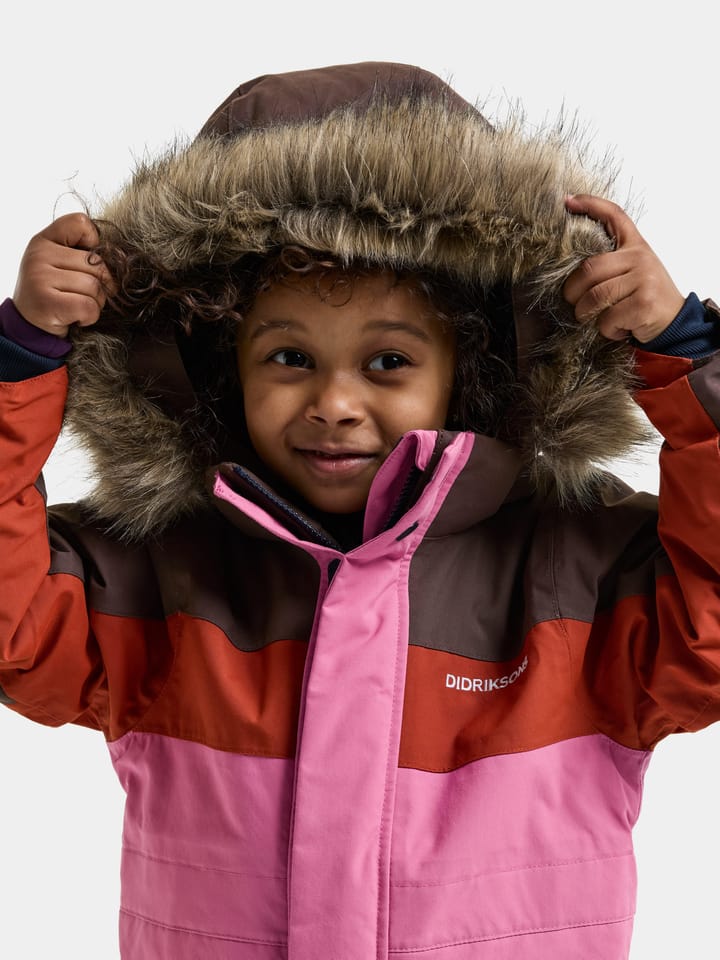 Didriksons Kids' Bjärven Coverall Shadow Brown Didriksons