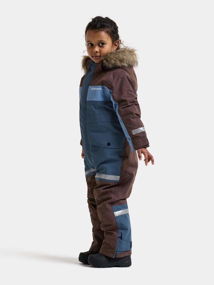 Didriksons Kids' Bjärven Coverall Mountain Blue Didriksons