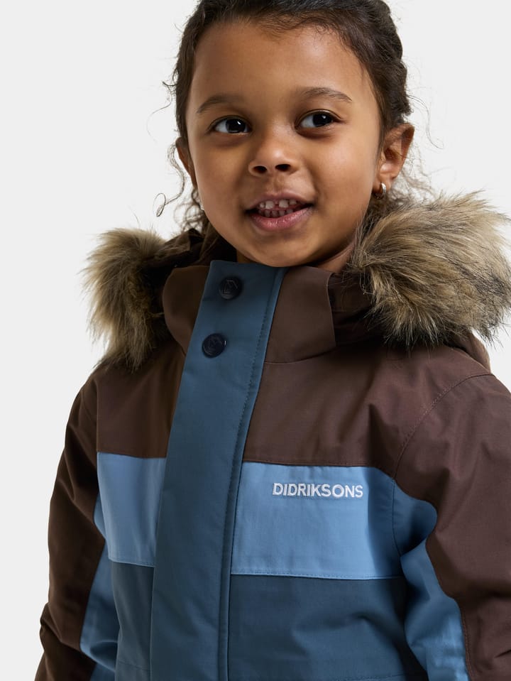 Didriksons Kids' Bjärven Coverall Mountain Blue Didriksons