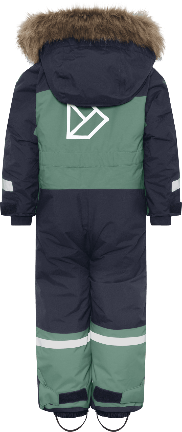 Didriksons Kids' Bjärven Coverall Dark Moss Didriksons
