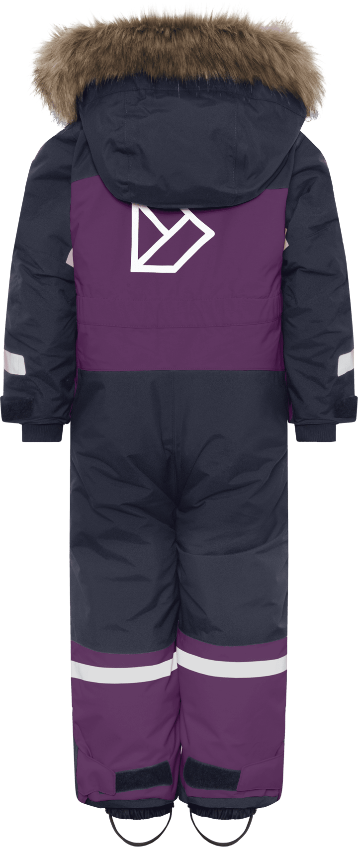 Didriksons Kids' Bjärven Coverall Northen Purple Didriksons