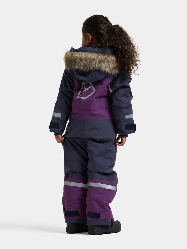 Didriksons Kids' Bjärven Coverall Northen Purple Didriksons