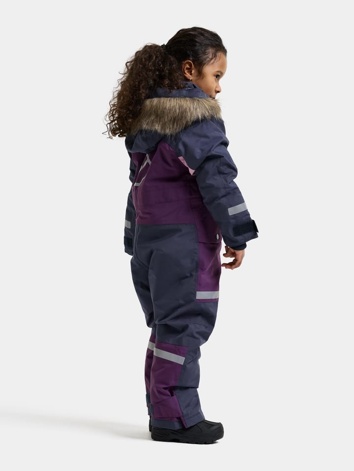 Didriksons Kids' Bjärven Coverall Northen Purple Didriksons