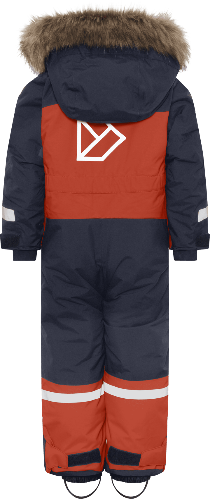 Didriksons Kids' Bjärven Coverall Rust Didriksons