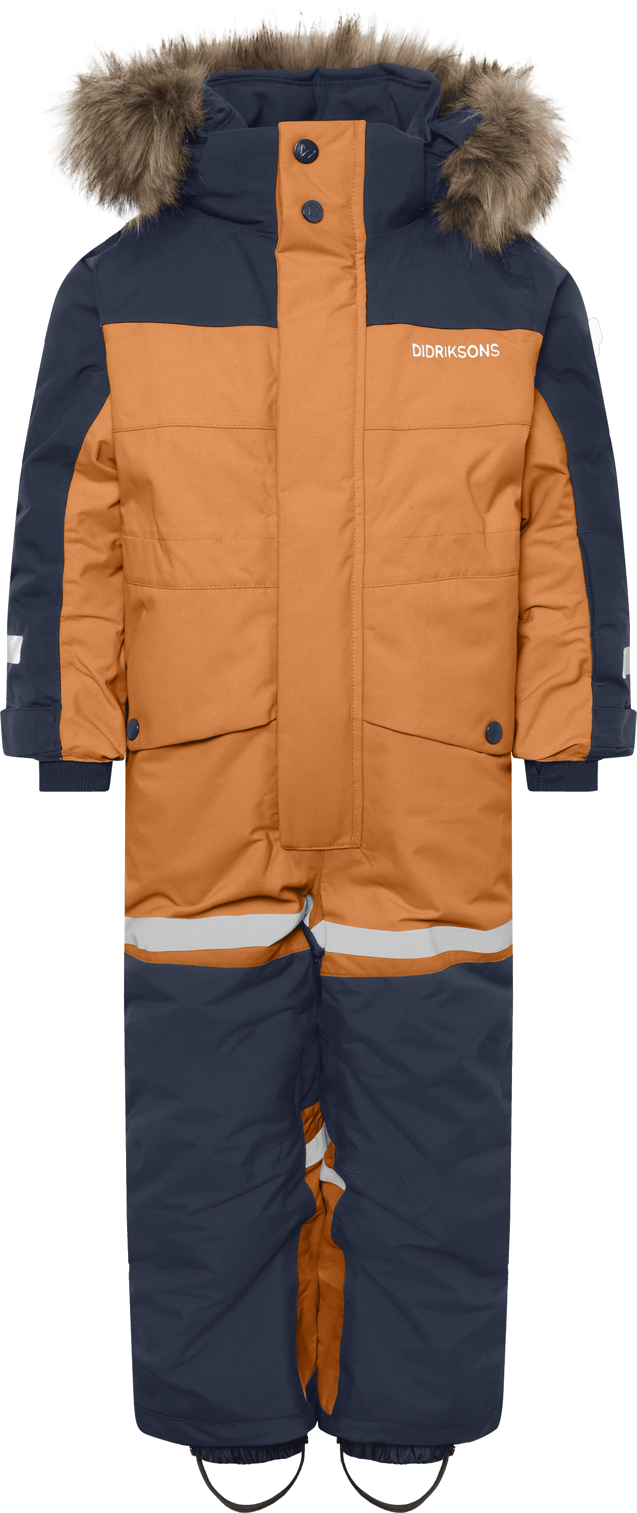 Didriksons Kids' Bjärven Coverall Almond Tree