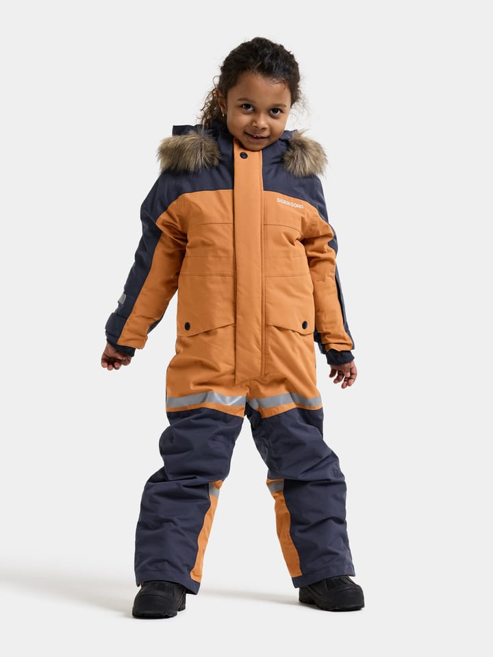 Didriksons Kids' Bjärven Coverall Almond Tree Didriksons